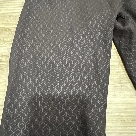 Lululemon Wunder Train High-Rise Tight 25" Geo Tile Emboss Black - Picture 3 of 11